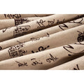 Chinese Calligraphy Cotton Linen Tablecloth | 150×50 & 200×150cm Linen Tablecloth Nixie Beige 200-150cm