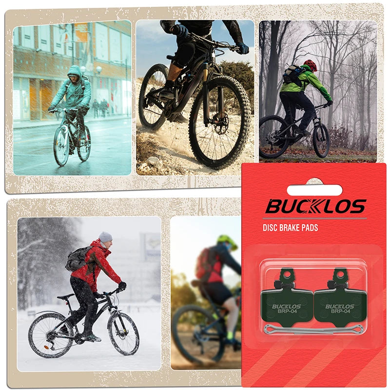 BUCKLOS Resin Disc Brake Pads for SRAM AVID Elixir DB3 DB5 Disc Brake Pads Nixie