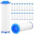 20-Pack PP Cotton Shower Head Filter Replacement Cartridges Shower Filter Cartridge Nixie 20Pcs