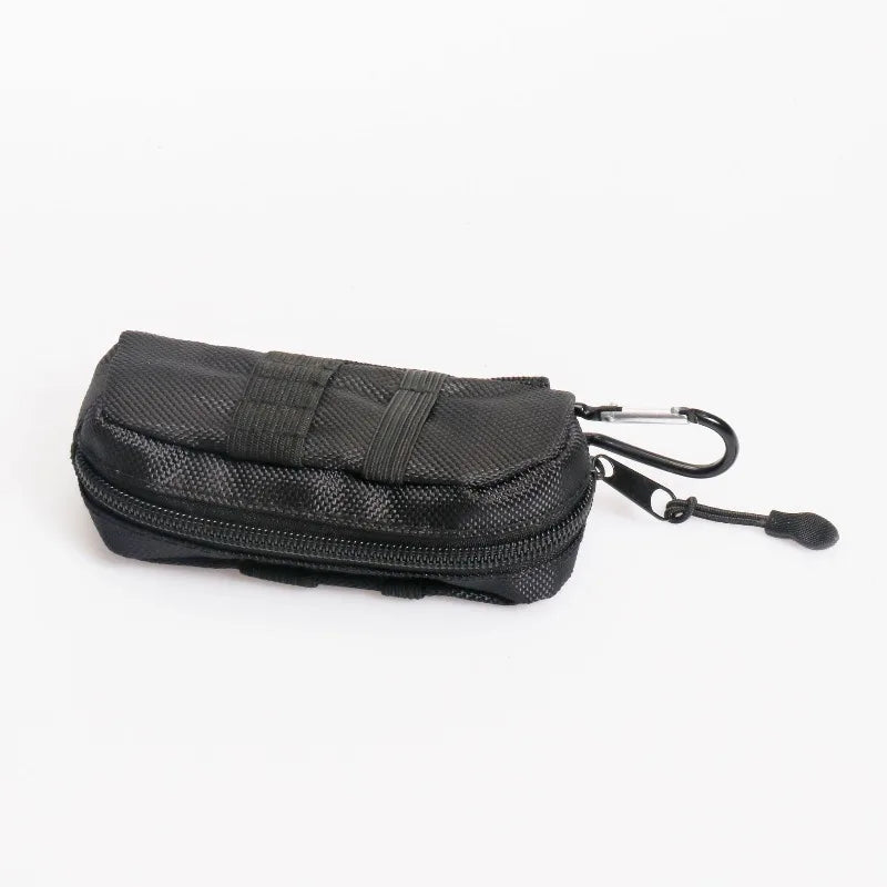 Portable Golf Ball Waist Bag – 3-Ball Clip-On Pouch Golf Ball Bag Nixie 13 x4 x6CM