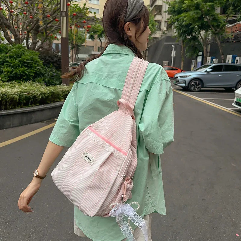 Nixie Sporty Chest Bag – Lightweight Crossbody Shoulder Bag Crossbody Chest Bag Nixie
