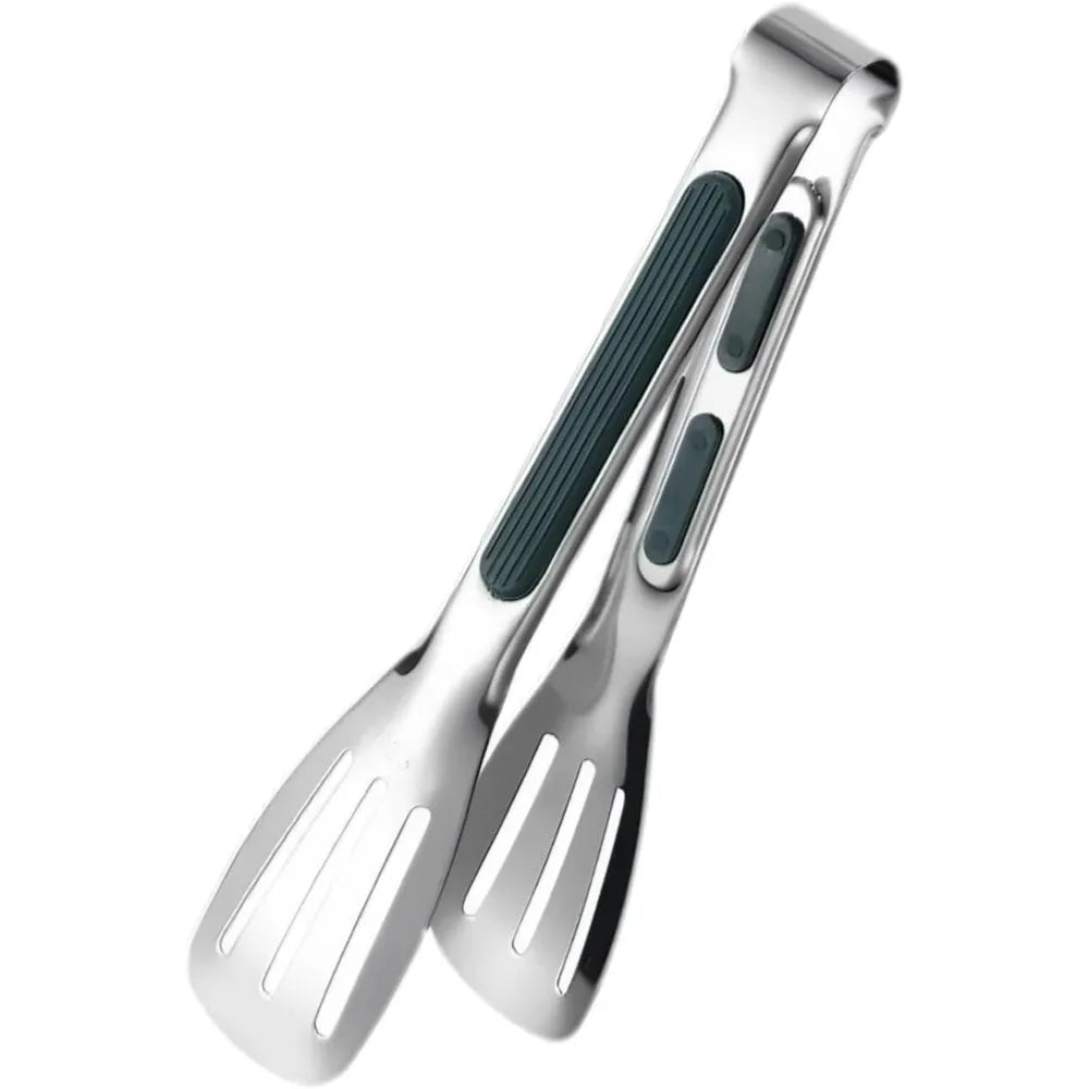 Stainless Steel Cooking Tongs with Heat-Resistant Handle Kitchen Cooking Tongs Nixie