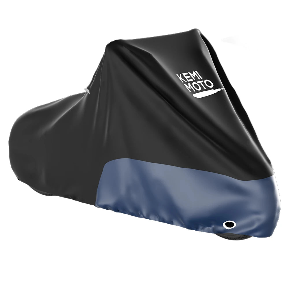 Waterproof Motorcycle Cover for Iron 883, Rebel, Vulcan & More Motorcycle Cover Nixie Bule 3XL