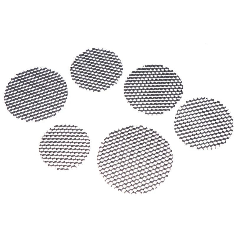 LED Honeycomb Grid Anti-Glare Light Shade Cover 8cm | Nixie LED Light Shade Nixie