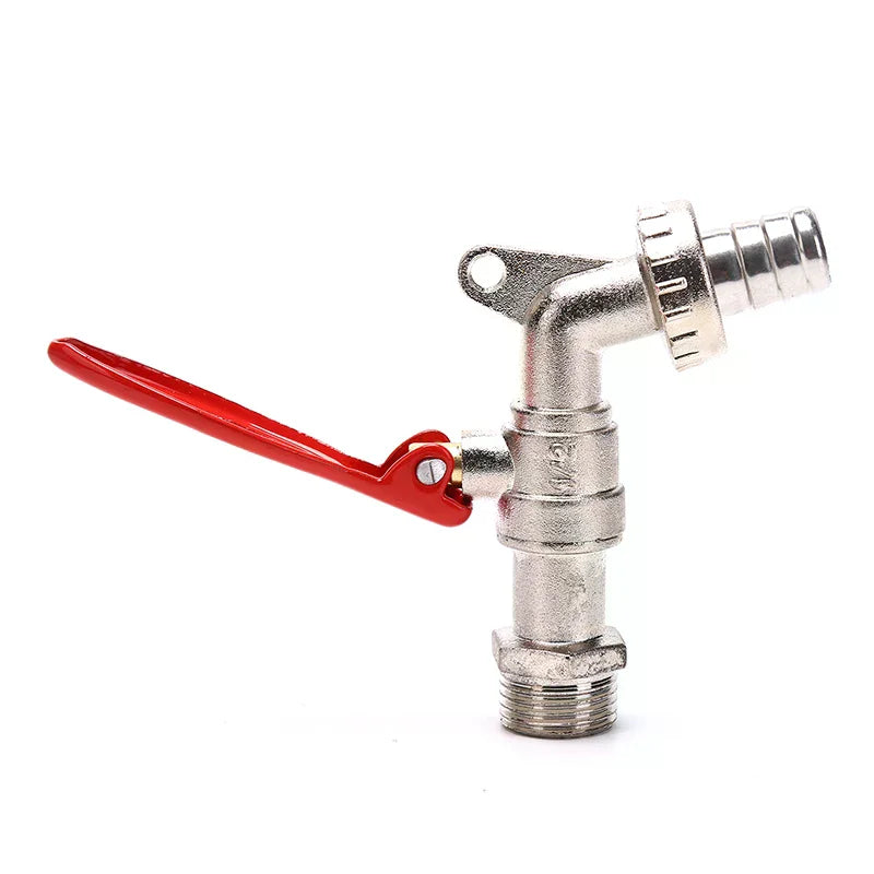 1/2 Inch Zinc Alloy Lockable Garden Hose Faucet with Lock Lockable Garden Faucet Nixie