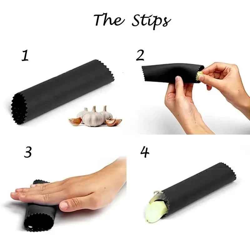 Silicone Garlic Peeler Tube – Easy Non-Toxic Kitchen Gadget