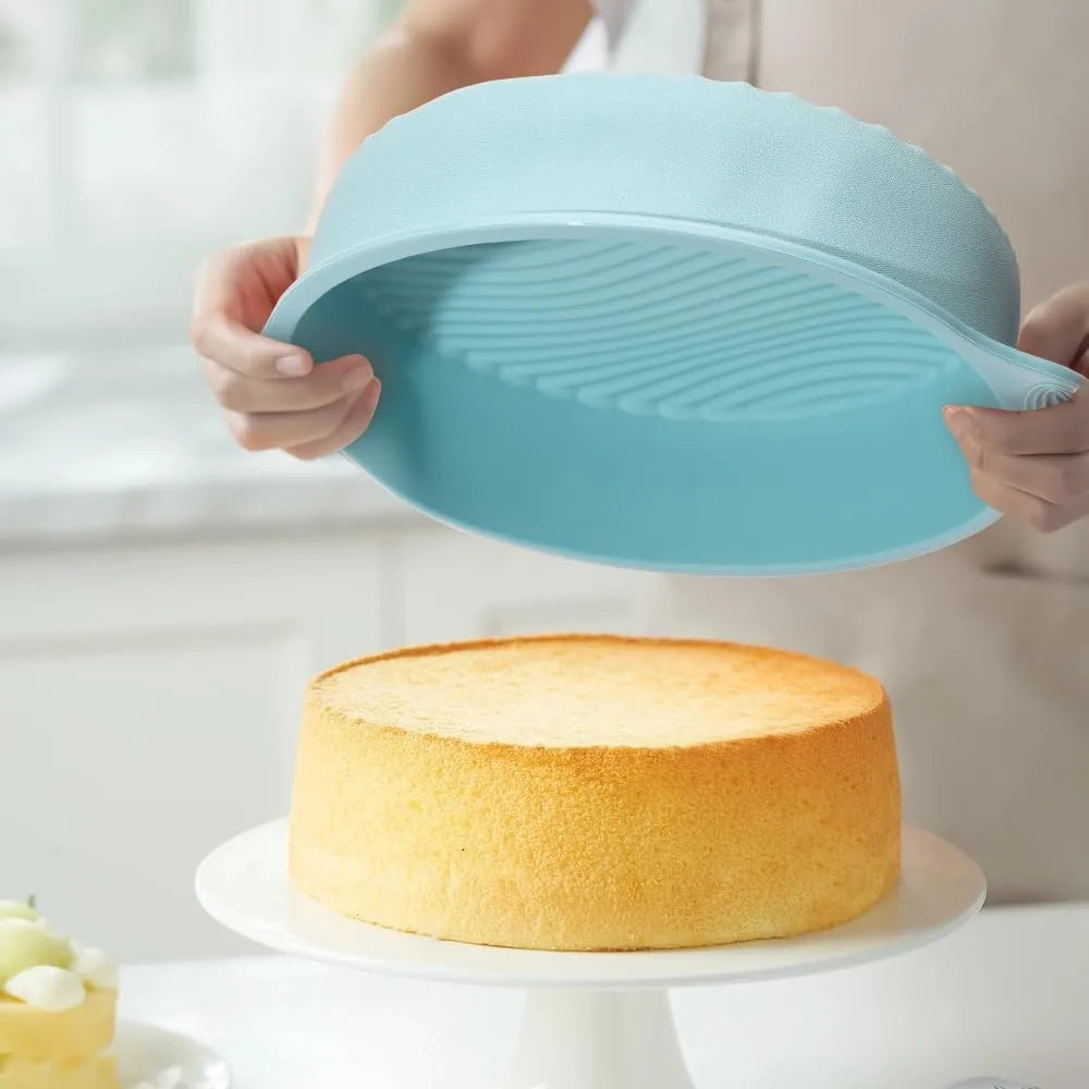 Silicone Fluted Tube Cake Mold – Baking & Airfryer Pan Silicone Cake Mold Nixie