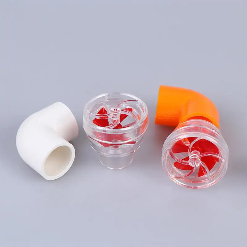 20mm Aquarium Auto-Rotating 5-Blade Wave Maker Fan Nozzle Kit Aquarium Wave Maker Nixie
