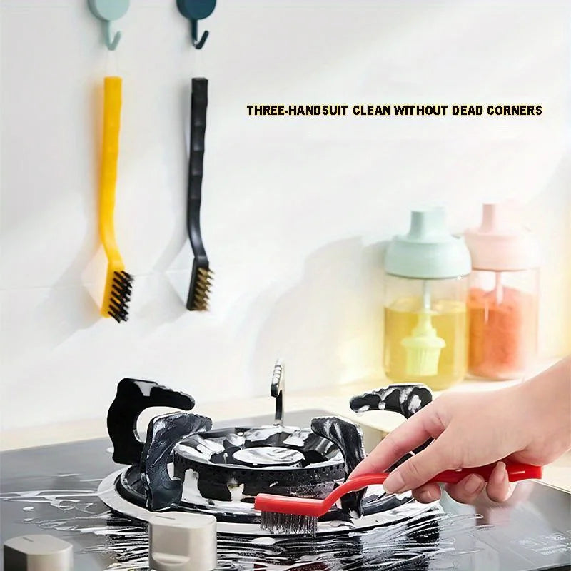 5-Piece Kitchen Cleaning Brush Set – Stove & Range Hood Kitchen Cleaning Set Nixie