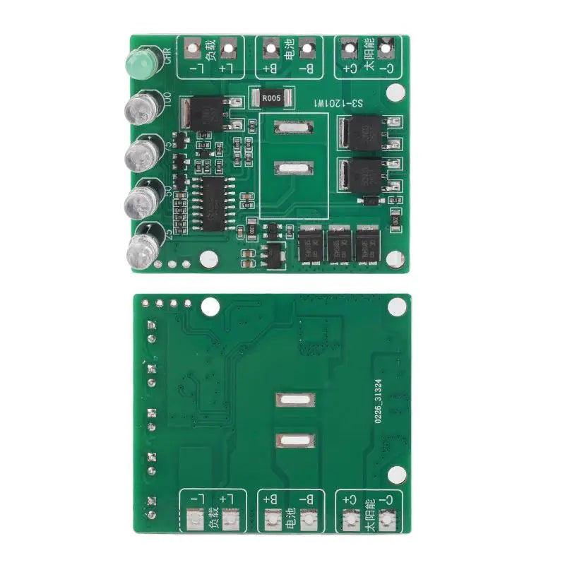 12V 12A Solar Charge Controller – Lithium Battery Charging Board Solar Charge Controller Nixie