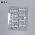 Silicone Toe Separators Soft Gel Spacers for Pedicure | 1 Pair Toe Separators Nixie Transparent