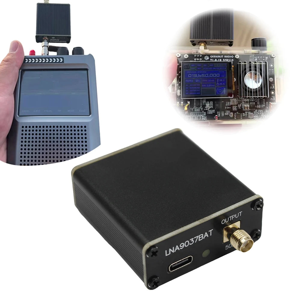 10kHz–6GHz Low Noise Amplifier 20dB LNA Module RF & SDR RF LNA Module Nixie