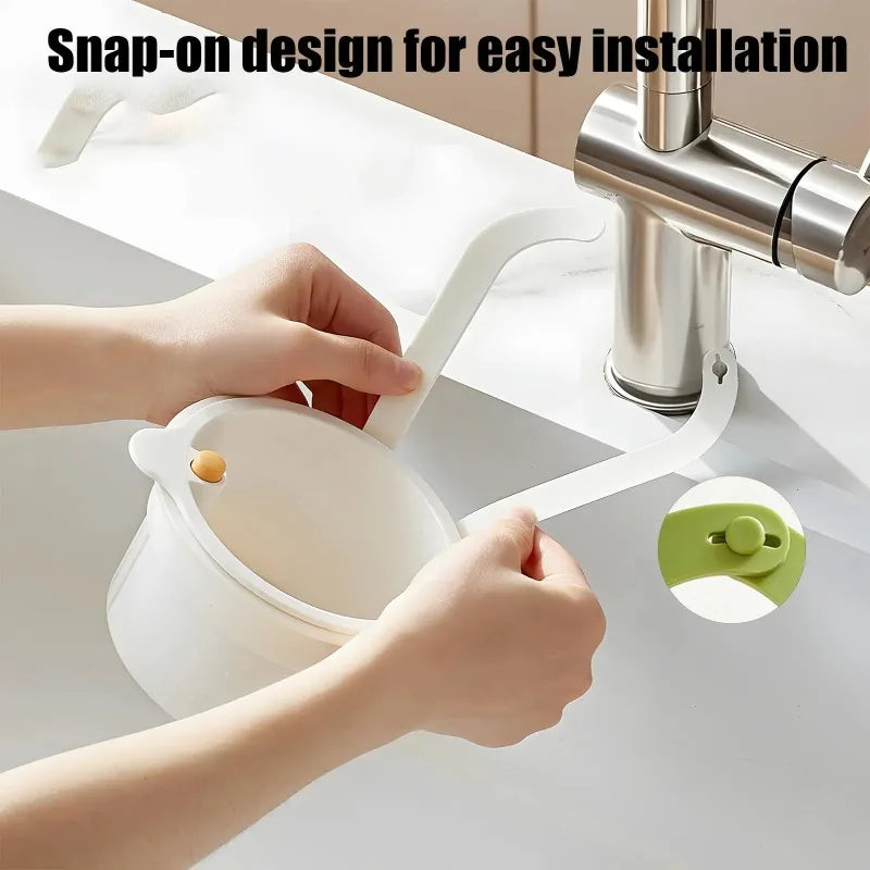 Self-Cleaning Sink Strainer Basket – Faucet Hanging Filter Sink Strainer Basket Nixie