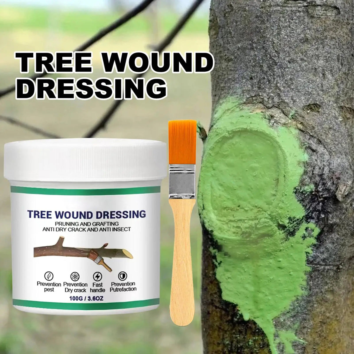 Tree Wound Sealer – Pruning & Grafting Paste for Bonsai & Trees