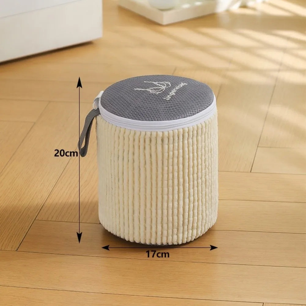 Cylindrical Bra Laundry Bag – Anti-Deformation Wash Protector