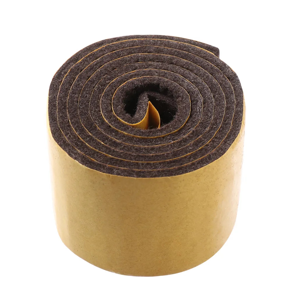 Felt Furniture Leg Pads Anti-Slip Floor Protector Roll Furniture Felt Pads Nixie brown 5cm