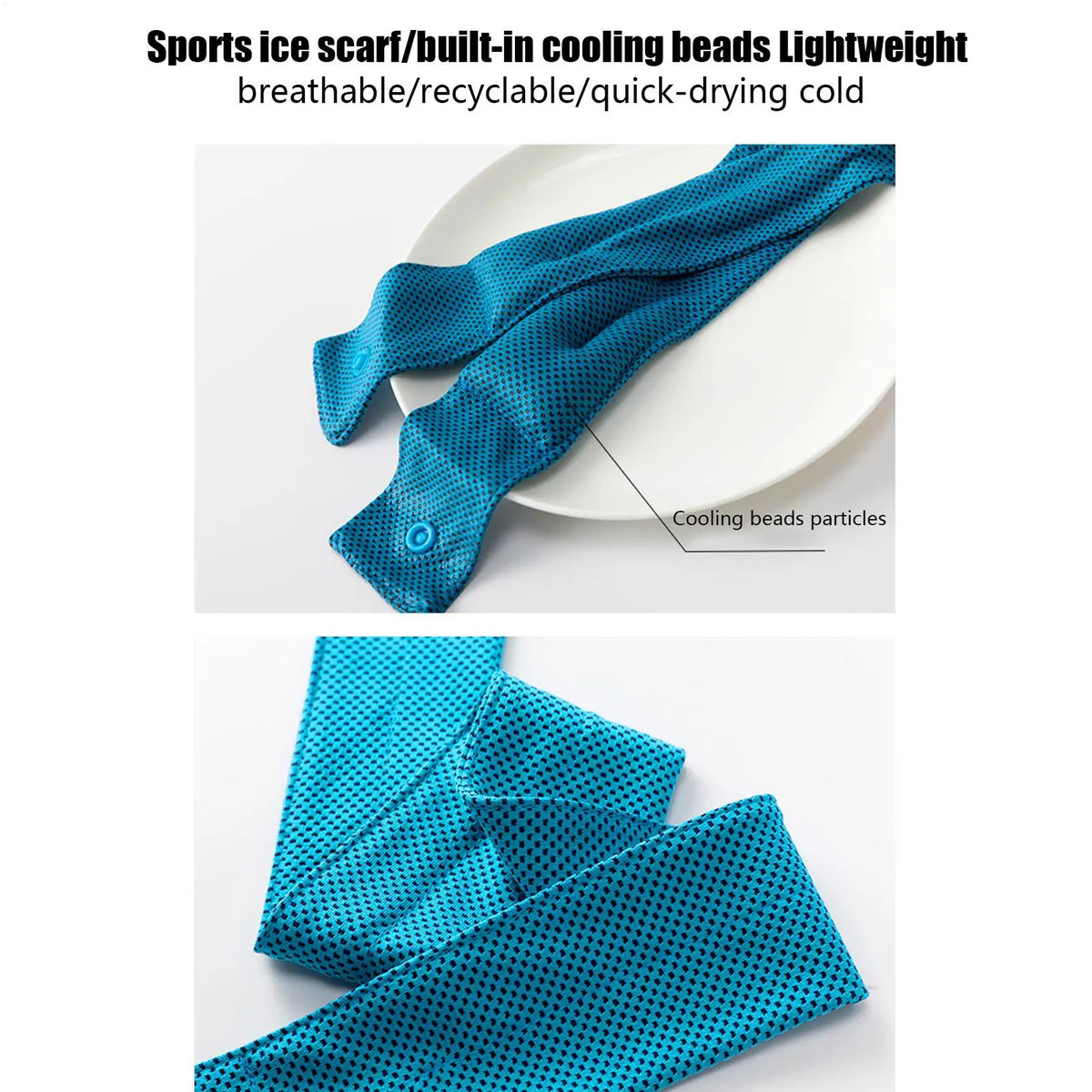 Reusable Neck Cooling Scarf – Ice Cooling Towel | Nixie Neck Cooling Scarf Nixie