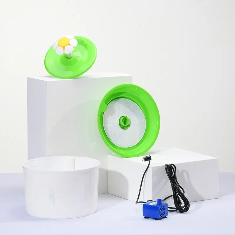 1.6L Auto Cat Water Fountain with Filter | Pet Water Dispenser Pet Water Fountain Nixie