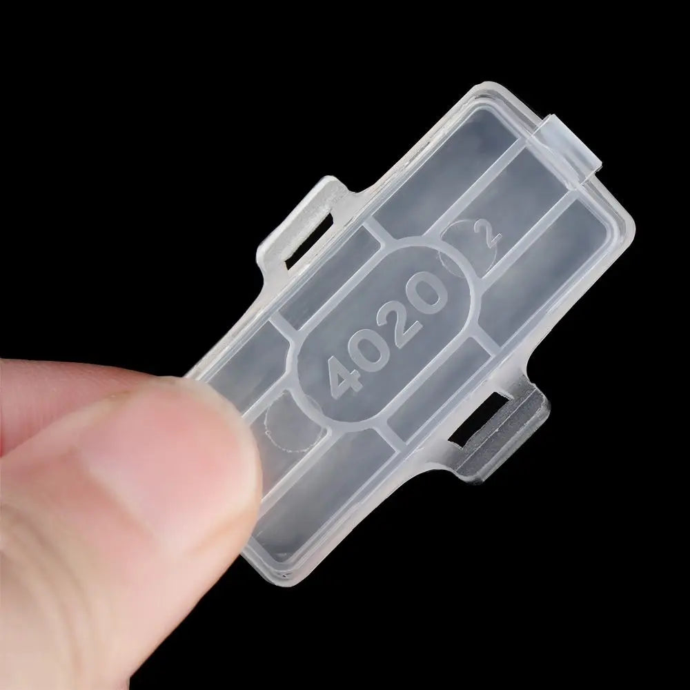 50Pcs Waterproof Transparent Cable Label Tag Boxes – Nylon Cable Label Tags Nixie