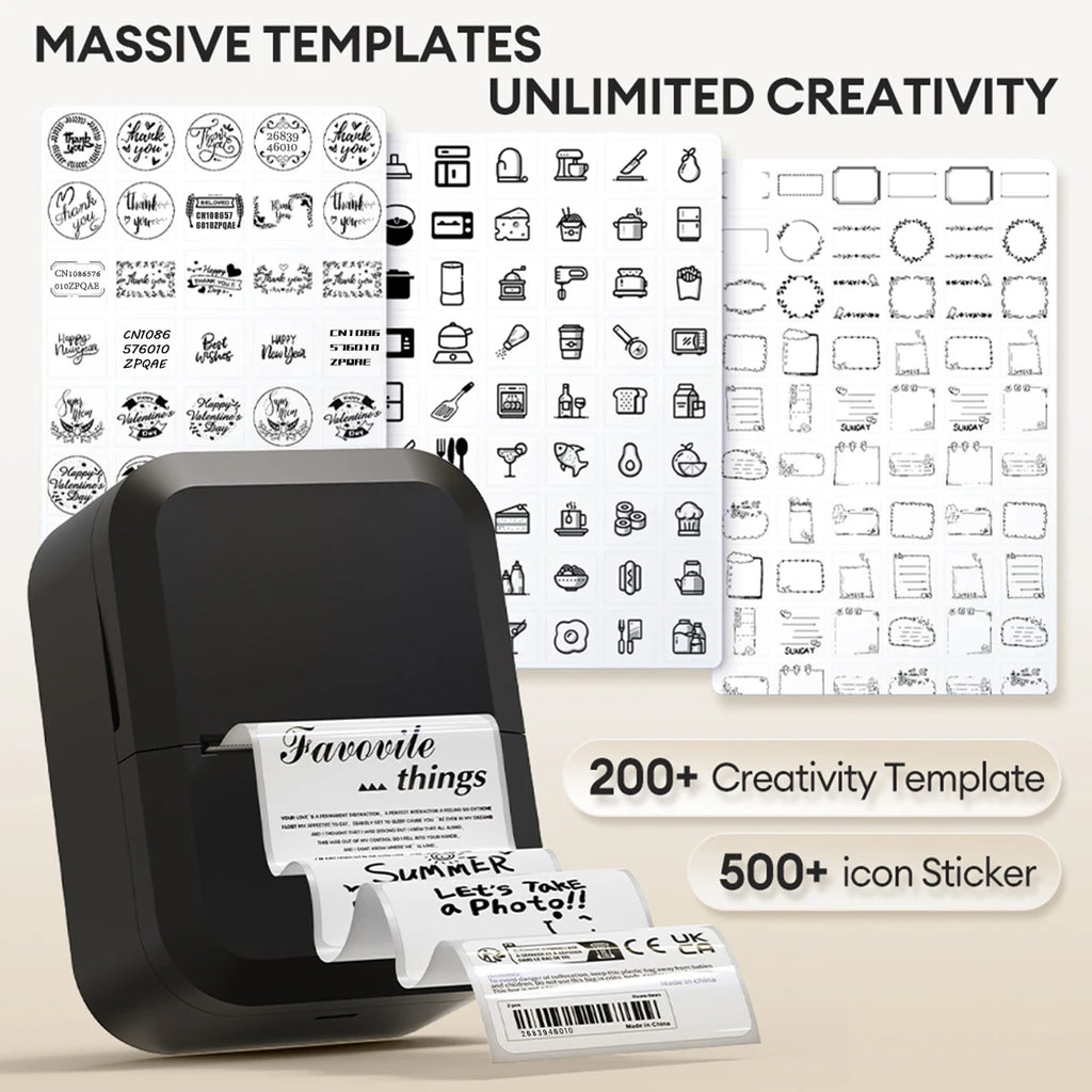 Marklife X2 Portable Bluetooth Thermal Label Printer 2-Inch