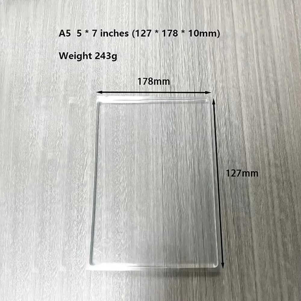 Silicone Gel Printing Plate – Reusable Monoprinting Art Tool Gel Printing Plate Nixie