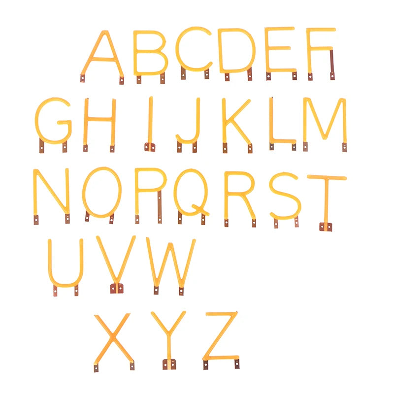 Yellow LED Edison Filament Light DC3V DIY Party Decoration LED Filament Light Nixie