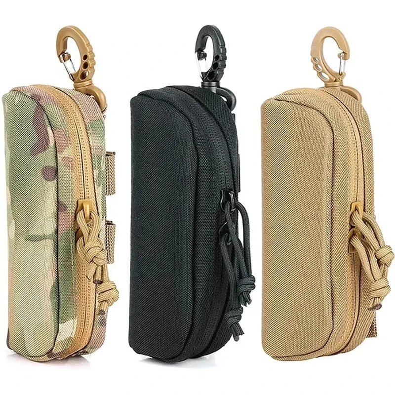 Tactical MOLLE Eyeglass Case | 1000D Nylon, Shockproof Tactical Eyeglass Case Nixie
