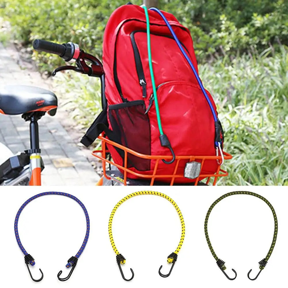Heavy Duty Bungee Cords 60cm with Steel Hooks – Multi-Color