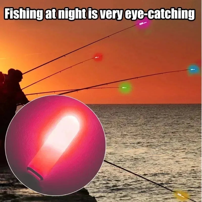 LED Fishing Rod Light Sticks – Waterproof Night Fishing Glow Fishing Rod Light Nixie