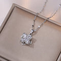 Four-Leaf Clover Rotatable Pendant Necklace for Women Pendant Necklace Nixie XL1997-26