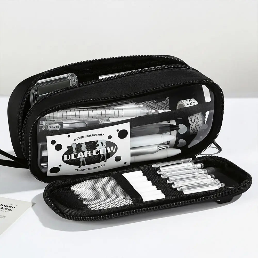 Minimalist Large Capacity Pencil Case Multi-Layer Pouch Pencil Case Nixie