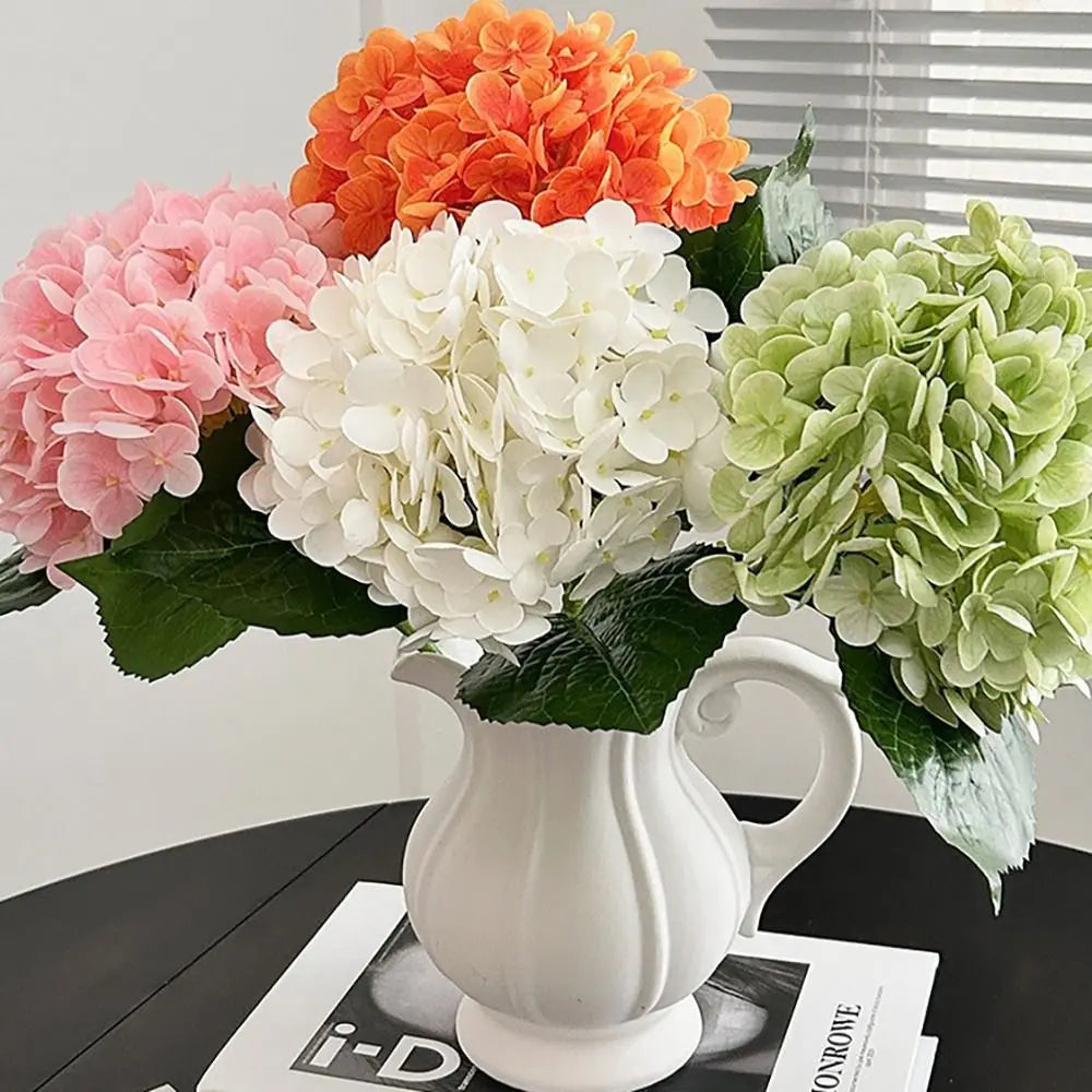 3D Silk Hydrangea Artificial Flowers – Wedding & Home Decor Artificial Flower Nixie