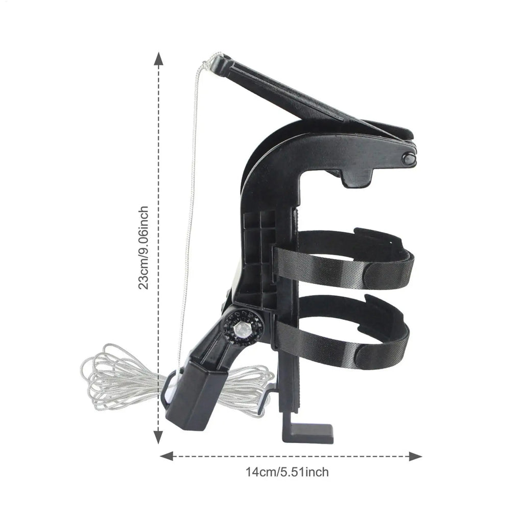 Adjustable Spray Can Extender Wand with Angle Bracket