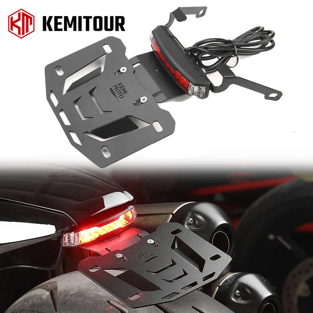 Fender Eliminator LED Kit for Harley Sportster S RH1250 2021-2025 Fender Eliminator Kit Nixie