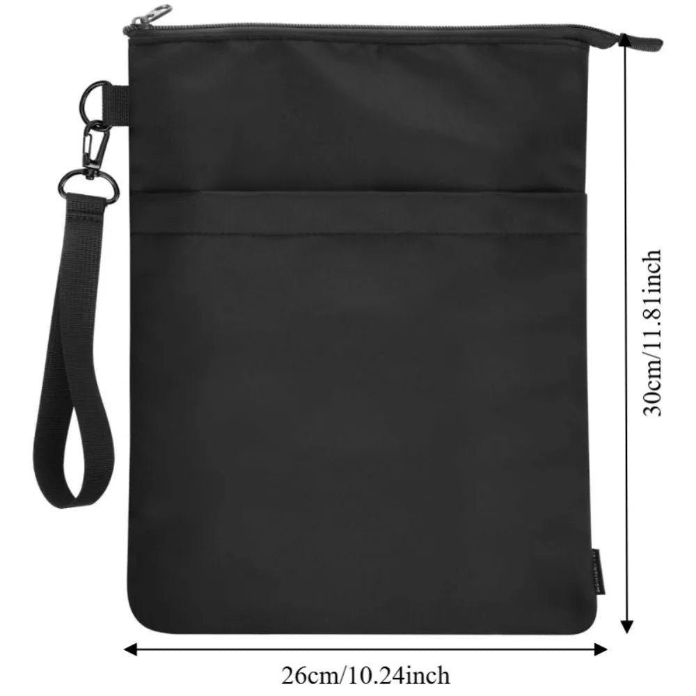 Zipper Book Sleeve – Water-Resistant Portable Book Cover Case Book Sleeve Case Nixie