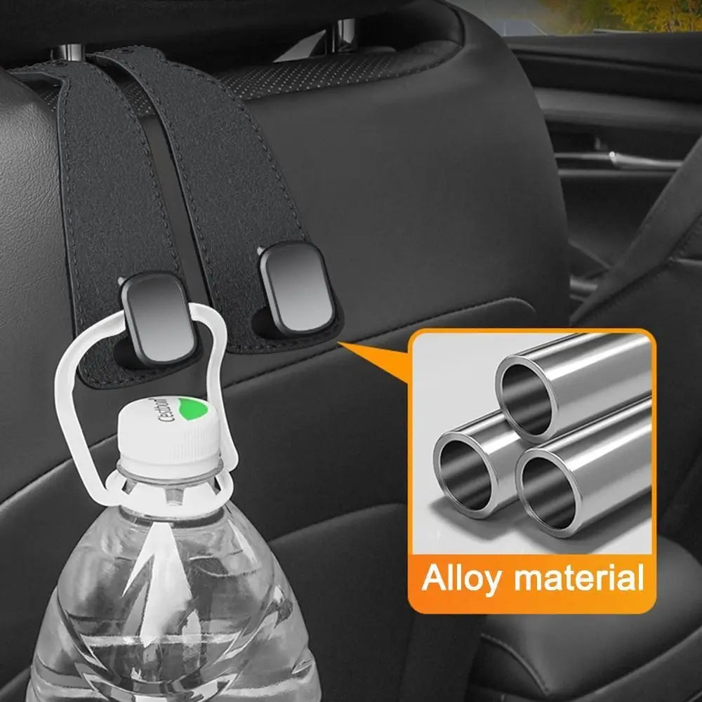 2-in-1 Car Headrest Hook Universal Seat Back Hanger Organizer Car Headrest Hook Nixie