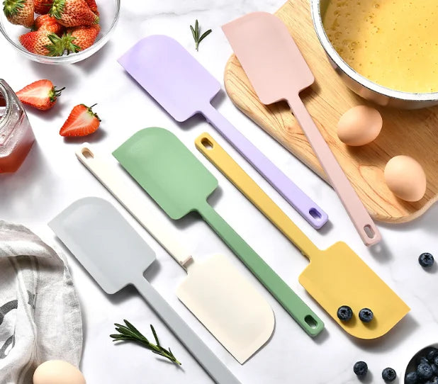 Non-Stick Silicone Spatula & Scraper | Heat-Resistant Kitchen Tool Silicone Spatula Nixie