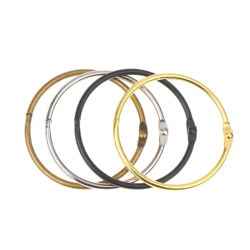 Rust-Proof Shower Curtain Rings 5/10 Pack | Sliding Hooks