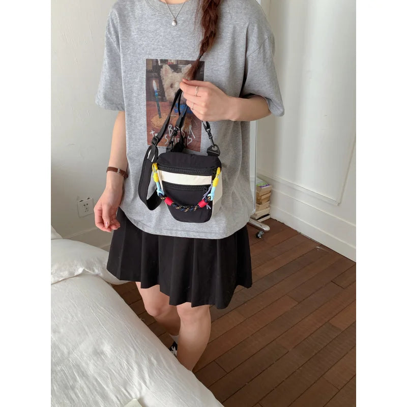 Color Block Crossbody Bag – Casual Women's Phone Bag Crossbody Bag Nixie