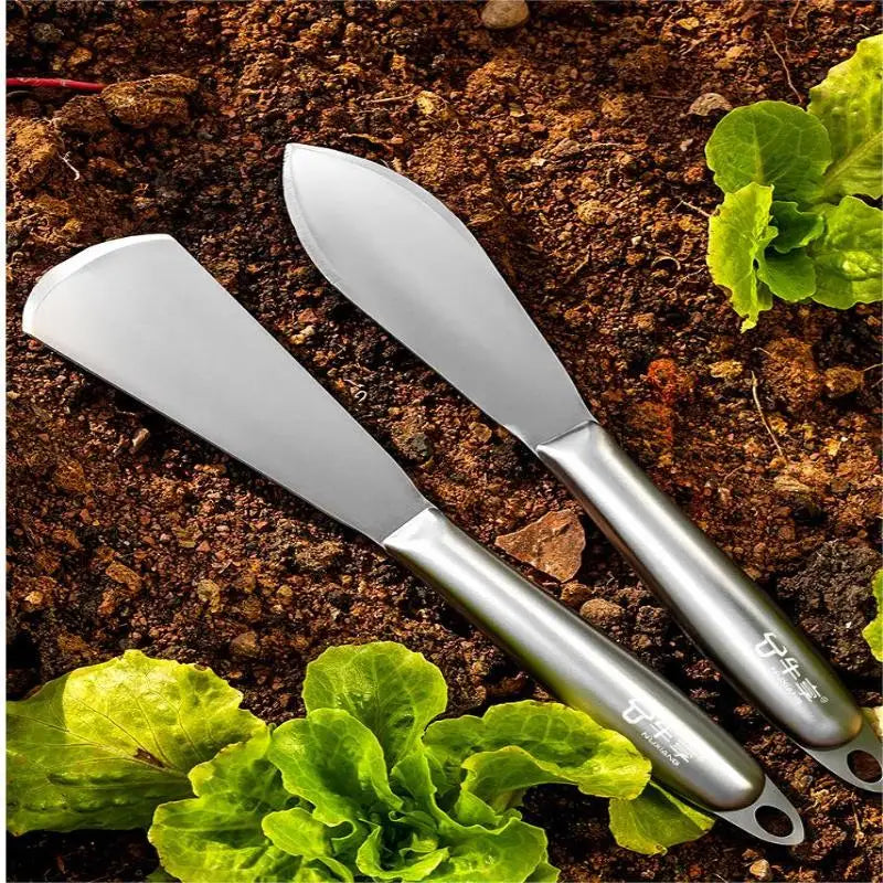 Heavy Duty Stainless Steel Garden Trowel – Dig, Plant & Weed Garden Hand Trowel Nixie