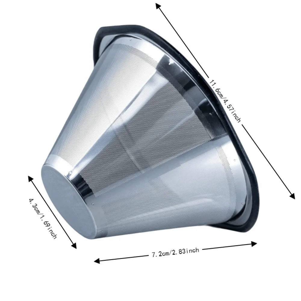 Reusable Stainless Steel Coffee Filter | Ultra Fine Mesh Coffee Filter Nixie