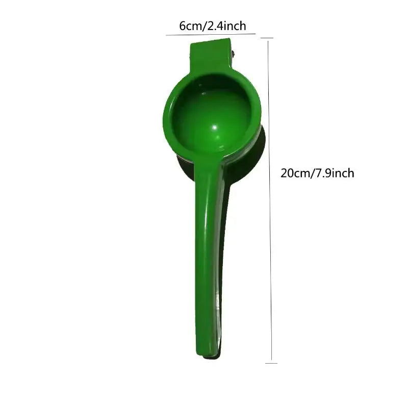 Manual Lemon Squeezer Aluminum Alloy Hand Press Citrus Juicer Manual Citrus Juicer Nixie Green