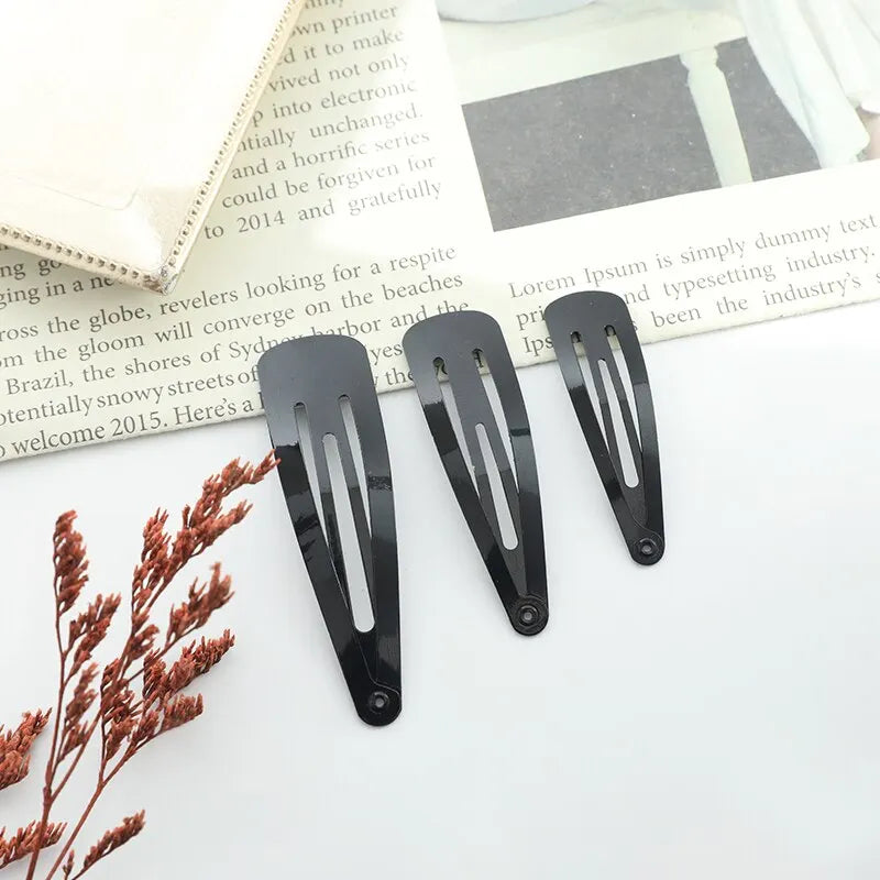 36-Piece Black Tassel Hair Clips Set – Adults & Girls Hairpins Hair Clips Set Nixie