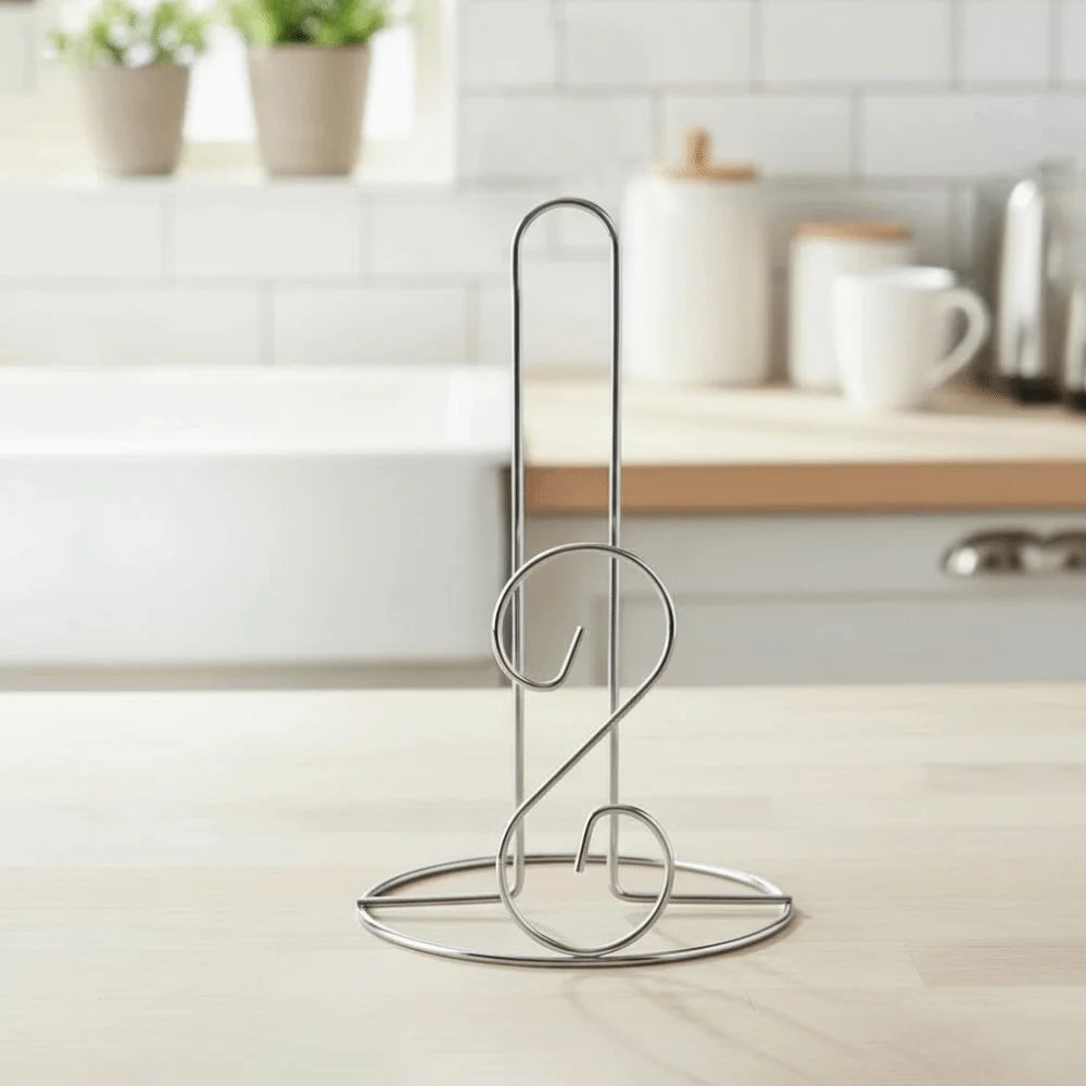 Freestanding Metal Toilet Paper Stand – Modern Rustproof Design Toilet Paper Holder Nixie