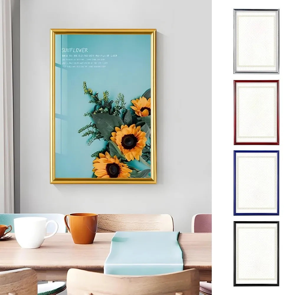 A4 PVC Certificate Frame – Diploma, Award & Photo Display Certificate Display Frame Nixie