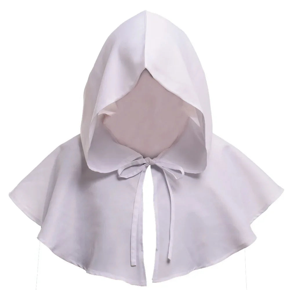 Halloween Hooded Cape Cloak – Witch Wizard Vampire Costume