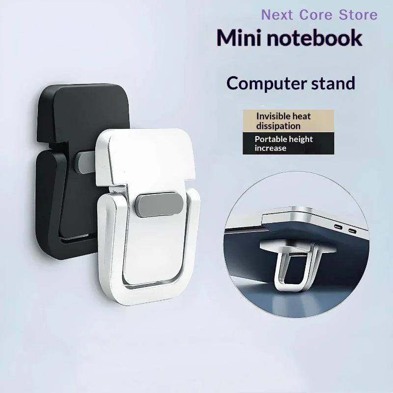 Mini Folding Laptop Stand Invisible Legs – Portable Keyboard Holder Laptop Stand Nixie