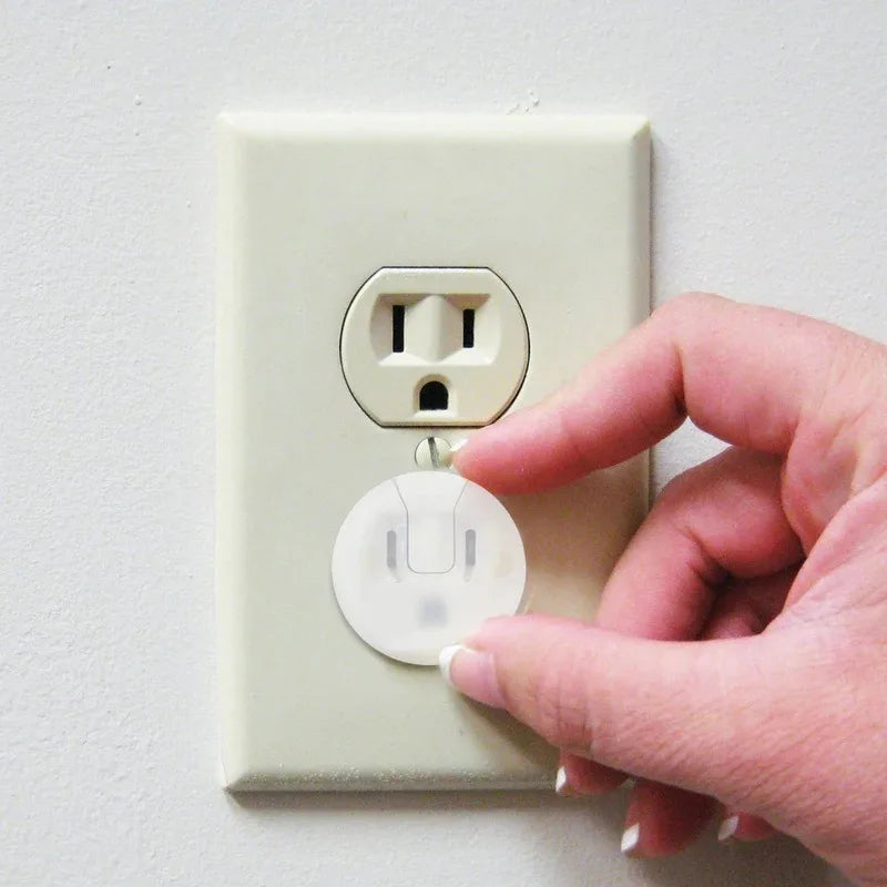 10-Pack Baby Safety Outlet Covers – Childproof Socket Protectors Baby Safety Cover Nixie