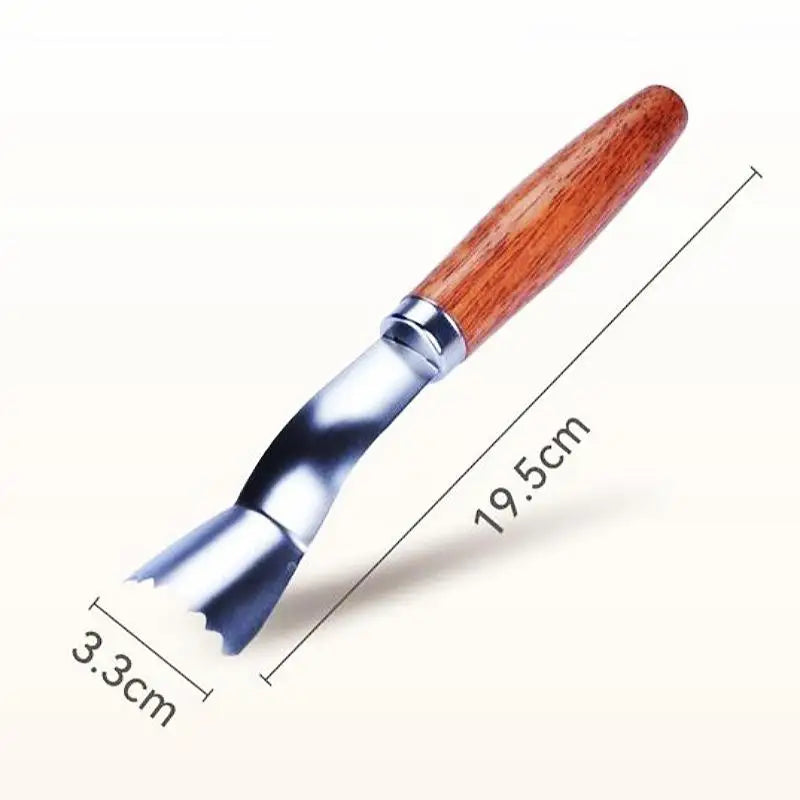 Stainless Steel Corn Peeler with Wood Handle | Corn Stripper Corn Peeler Tool Nixie