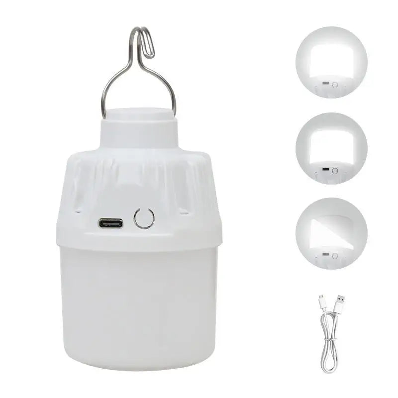 USB Rechargeable LED Camping Lantern – 3 Modes, 24Hr Life LED Camping Lantern Nixie